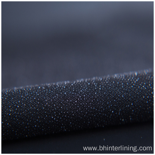 Double dots polyester fusible cloth woven Interlining